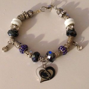 Penn State Charm Bracelet